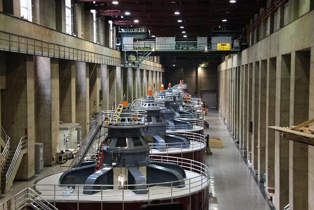 elektrárna v Hooverově přehradě